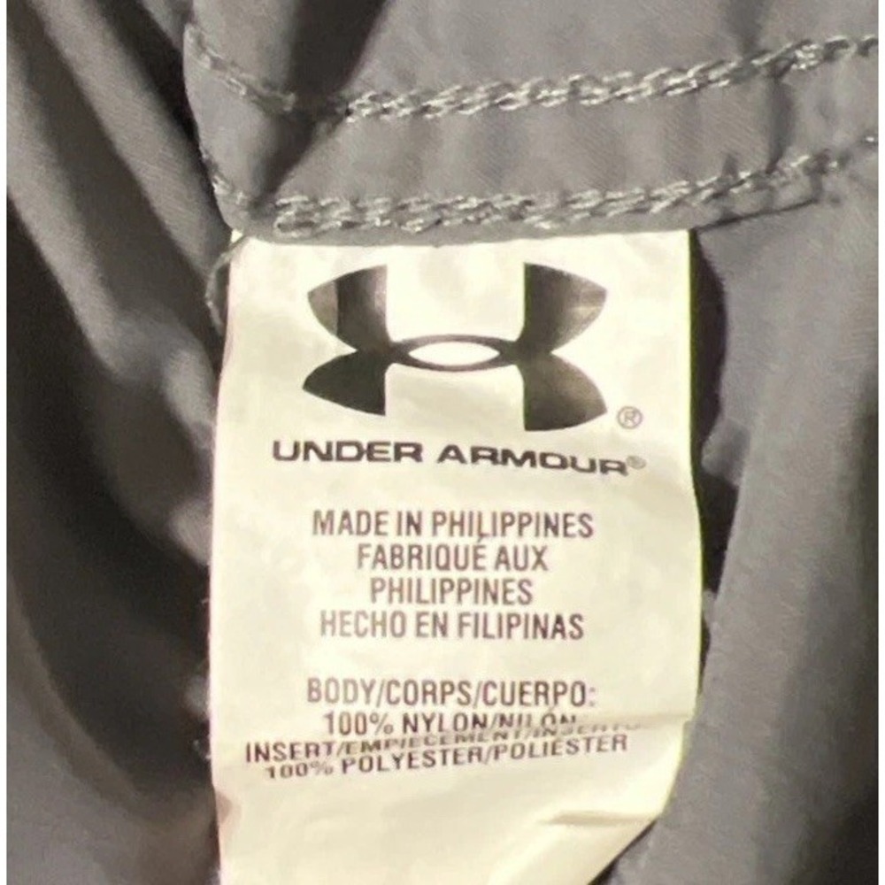 Under Armour ISO Chill Long Sleeve Button Lightweight Vented Gray Shirt Size 3XL - Picture 5 of 8